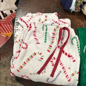 Festive Candy Cane Pajama Set